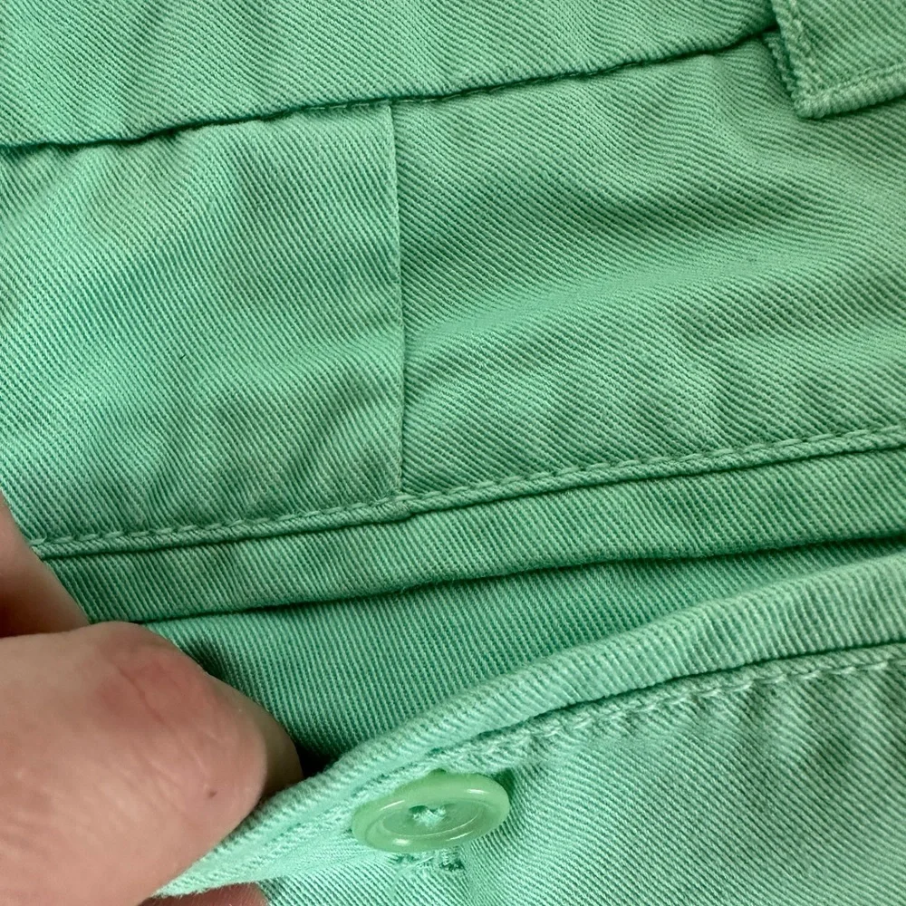 J. Crew Chino Women’s Shorts Bright Green‎ Mint Size 2